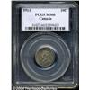 Image 3 : George V 10 cent 1911, KM17, MS66 PCGS.