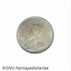 George V 10 cent 1911, KM17, MS66 PCGS.