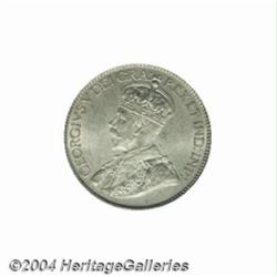 George V 10 cent 1912, KM23, MS64 PCGS.