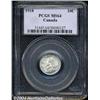 Image 1 : George V 10 cent 1918, KM23, MS64 PCGS.