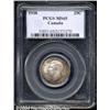 Image 1 : George VI 25 cent 1938, KM35, MS65 PCGS.