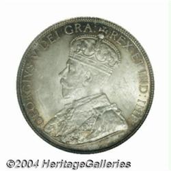 George V 50 cent 1929, Ex. John Jay Pittman