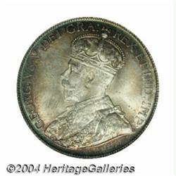 George V 50 cent 1936, Ex. John Jay Pittman