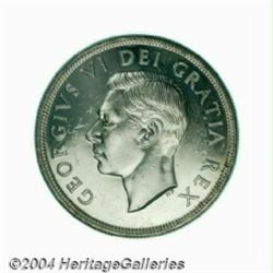 George VI Dollar 1948, KM46, BU with prooflike