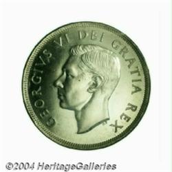 George VI SPECIMEN 1 Dollar 1949, KM47, Cameo