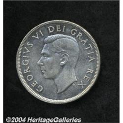 George V Arnprior dollar 1950, KM46, BU.From
