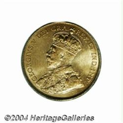 George V Gold $5 1912, KM26, MS62 PCGS.From