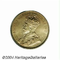 George V Gold $5 1912, Ex: John Jay Pittman
