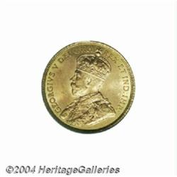 George V Gold $5 1913, KM26, MS64 PCGS. No