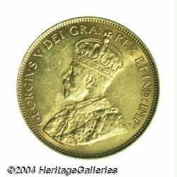 George V Gold $10 1913, KM27, Choice AU.From