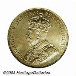 George V $10 1913, KM27, AU58 PCGS.From the