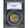 Image 3 : George V Gold $10 1914, KM27, MS61 PCGS.From