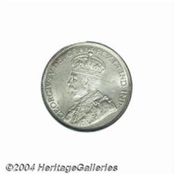 Newfoundland. George V 25 cent 1919C, KM17,