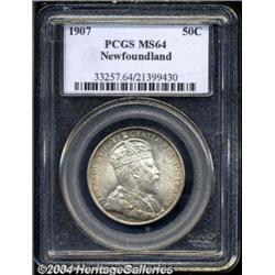 Newfoundland. Edward VII 50 cent 1907, KM11,