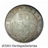 Image 2 : Newfoundland. George V 50 cent 1919C, KM12,