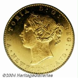 Newfoundland. Victoria Gold SPECIMEN $2 1865,