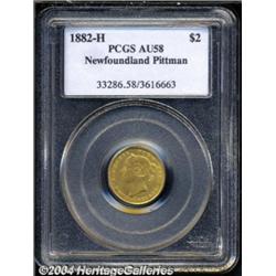 Newfoundland. Victoria Gold $2 1882H, Ex: John