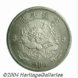 Empire-Tientsin. 1/2 Dollar (1910), KM-Y23,