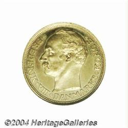 Frederick VIII gold 20 Kroner 1912-VBP, Bust