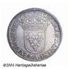 Image 2 : Louis XIII 1/4 ecu 1642A Point, Laureate and