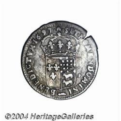 Louis XIV 15 Deniers (Sol de 15 Deniers de