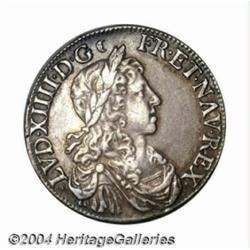 Louis XIV 1/2 ecu au buste juvenile 1662B,