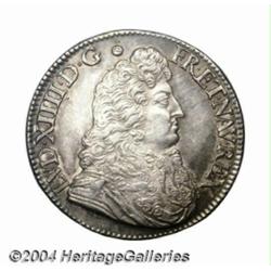 Louis XIV 1/2 ecu du Parlement 2nd type 1684A,