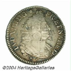 Louis XIV 1/2 ecu aux palmes de