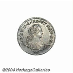 Louis XV 1/16 ecu aux 8 L 1725A, Young armored