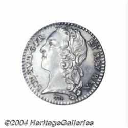 Louis XV 1/10 ecu au Bandeau 1740A, Mature