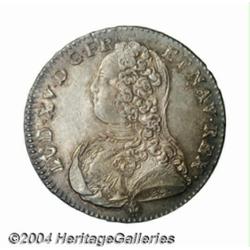 Louis XV 1/2 ecu aux lauriers 1728/7-O, Young