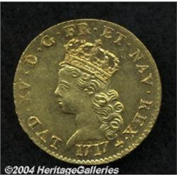 Louis XV gold Louis d'or de Noailles 1717A,