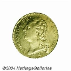 Louis XVI gold Louis d'or 1785A, Bust