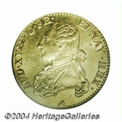 Louis XVI gold 2 Louis d'or au buste habille