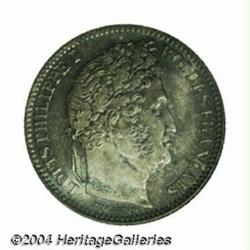 Louis Philippe 2 francs 1832A, Bust right/Date
