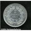 Image 4 : Napoleon III 2 francs 1857A, Bust left/Date