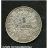 Image 4 : Second Republic Pattern 5 francs 1848, Plain