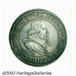 Alsace. Ferdinand II taler 1620, Bust