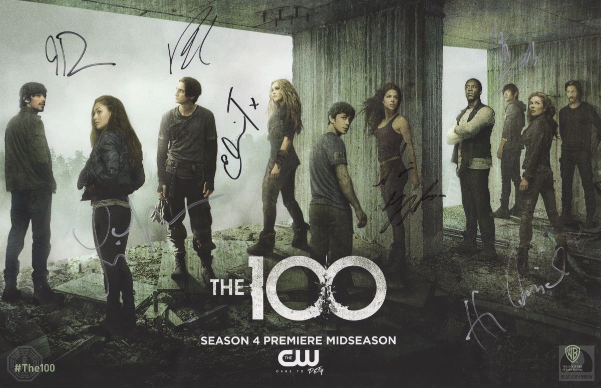 The 100 San Diego Comic Con 2016 Season Four Promo Poster