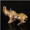 Image 6 : Vintage Chinese Hetian Jade Rhinoceros Statue