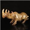 Image 7 : Vintage Chinese Hetian Jade Rhinoceros Statue