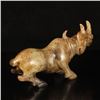Image 9 : Vintage Chinese Hetian Jade Rhinoceros Statue