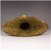 Image 5 : Nepal Gold-plating Bronze Inlay Turquoise & Agate Buddha Statue