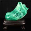Image 1 : Chinese Shoushan Stone Statue - Fortune Cabbage