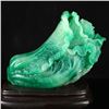 Image 2 : Chinese Shoushan Stone Statue - Fortune Cabbage