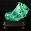 Image 3 : Chinese Shoushan Stone Statue - Fortune Cabbage