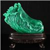 Image 8 : Chinese Shoushan Stone Statue - Fortune Cabbage