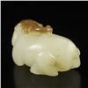 Image 3 : Chinese Hetian Jade Fortune Pixiu Statue