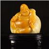 Image 1 : Chinese Shoushan Stone Laughing Buddha Statue