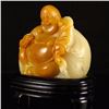 Image 5 : Chinese Shoushan Stone Laughing Buddha Statue